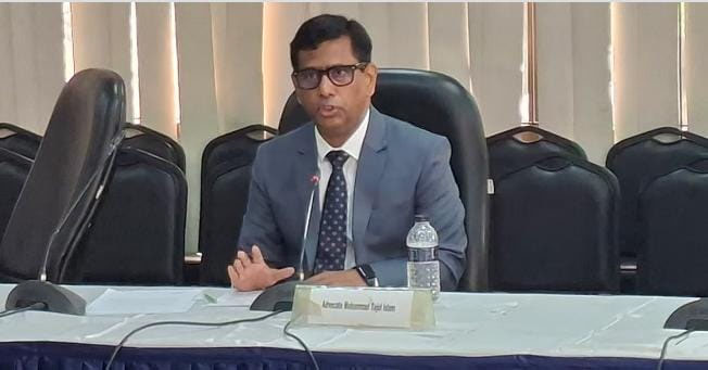 ‘মব’ শব্দ ব্যবহারে সতর্ক করলেন চিফ প্রসিকিউটর তাজুল ইসলাম 1 Tajul islam