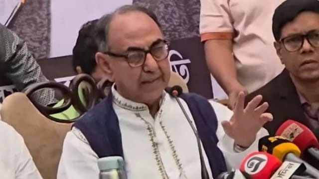 নির্বাচনে দেশের কথা বলার আহ্বান জানাচ্ছেন বিএনপি নেতা মির্জা আব্বাস