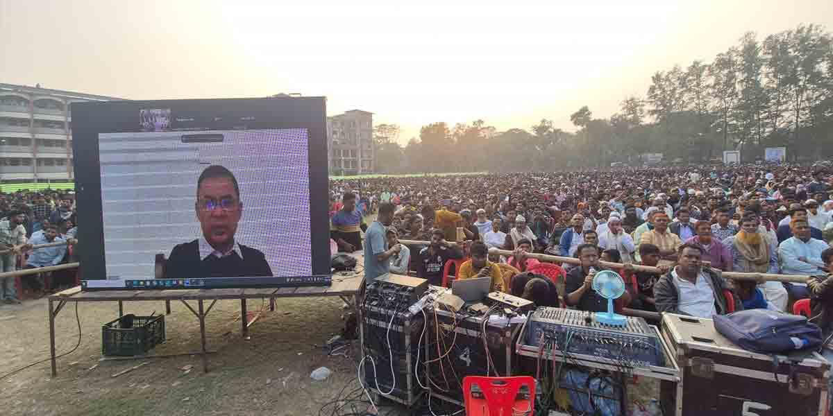 বিএনপি ক্ষমতায় এলে দেশের জনগণই হবে প্রকৃত মালিক বলে বক্তব্য দিচ্ছেন তারেক রহমান