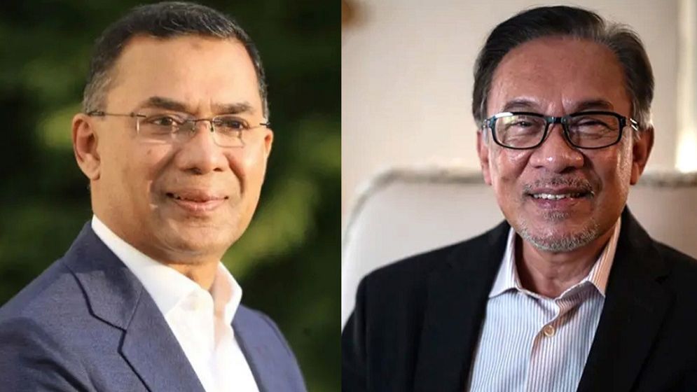 মালয়েশিয়ার প্রধানমন্ত্রী আনোয়ার ইব্রাহিম ও প্রধানমন্ত্রী তারেক রহমানের ফোনালাপ