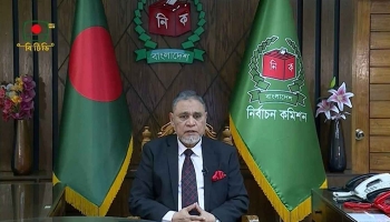 আজ সন্ধ্যায় জাতির উদ্দেশে ভাষণ দেবেন সিইসি