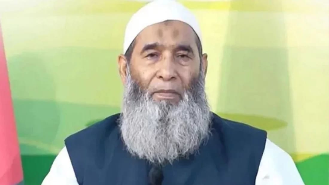 গণভোট নিয়ে বক্তব্য রাখছেন মুজিবুর রহমান