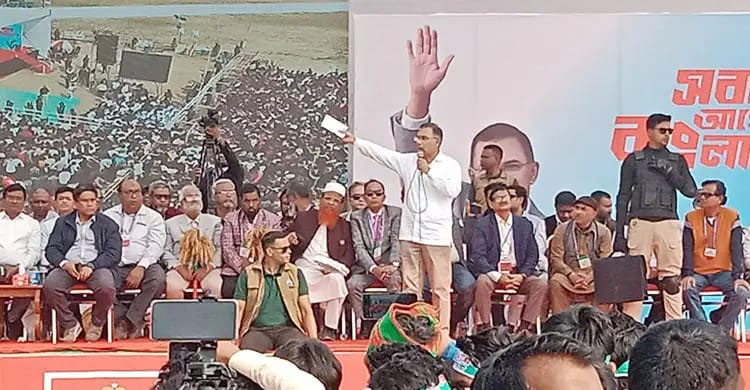 ধানের শীষের জোয়ার দেখে ষড়যন্ত্র হচ্ছে, দাঁতভাঙা জবাব দেওয়া হবে: তারেক রহমান 1 ধানের শীষের জোয়ার দেখে ষড়যন্ত্র হচ্ছে বলে বক্তব্য দিচ্ছেন তারেক রহমান