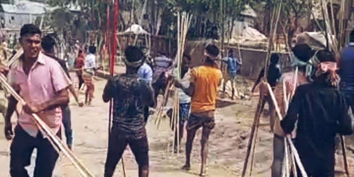 দুই গোষ্ঠীর সংঘর্ষে উত্তপ্ত নাসিরনগর