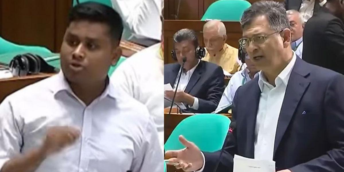 হাসনাত আবদুল্লাহ ও স্বরাষ্ট্রমন্ত্রী সালাহউদ্দিন আহমদ