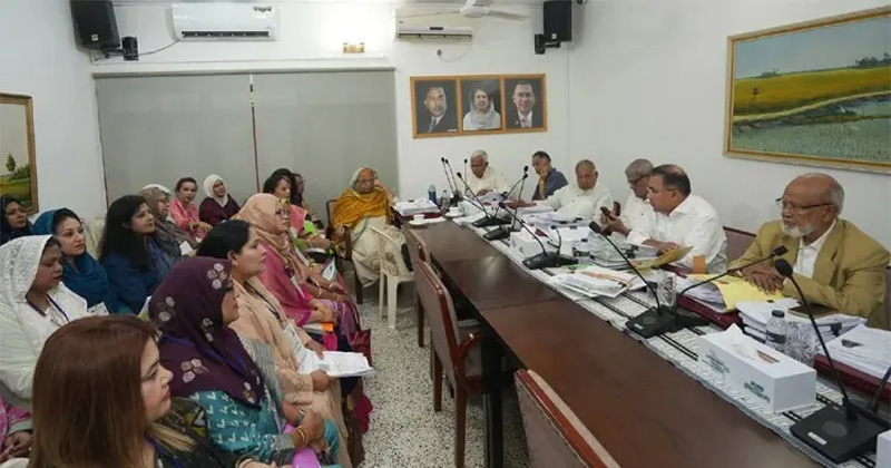 সংরক্ষিত নারী আসনের মনোনয়নপ্রত্যাশীদের সাক্ষাৎকার নিচ্ছেন বিএনপি প্রধান তারেক রহমান ও দলীয় শীর্ষ নেতৃবৃন্দ